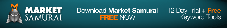 Try Market Samurai now for free! Try Market Samurai now for free!