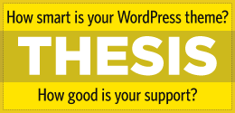 Thesis Theme for WordPress banner