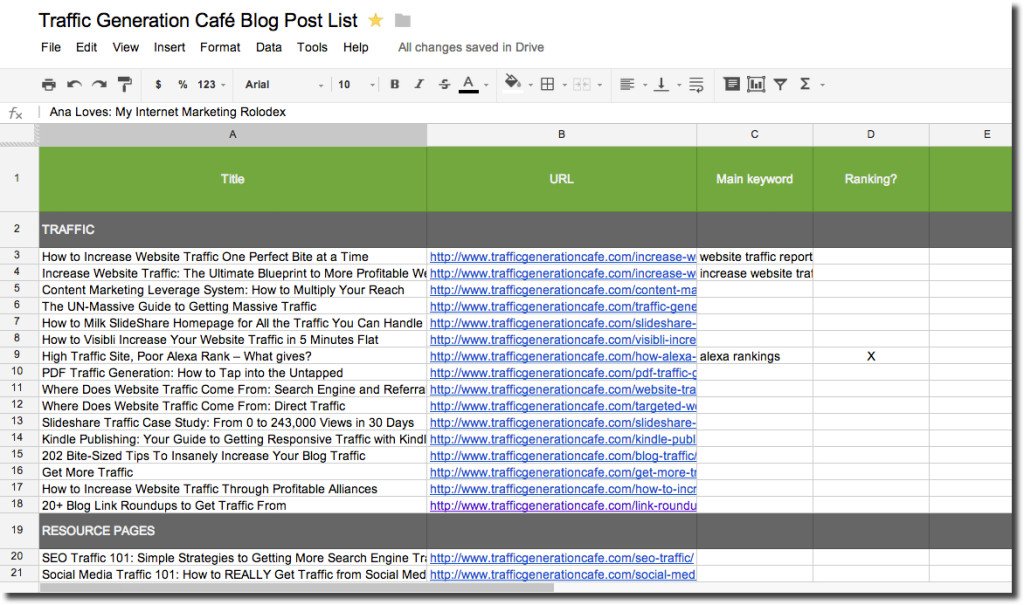 write great blog post with interlinking