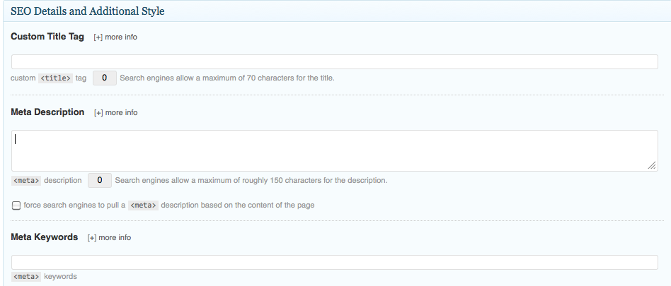 set seo attributes in thesis