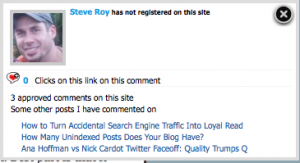 commentluv premium bio1 commentluv premium bio example 1