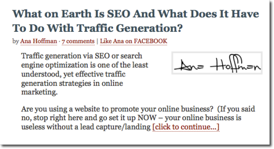 What is seo dull post how to write bad seo post
