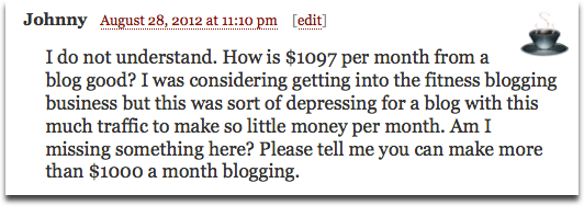 little money make littke money blogging