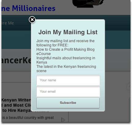How to add a popup optin form popup optin form works well