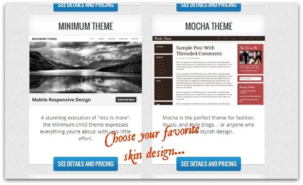 Genesis themes Genesis theme skins
