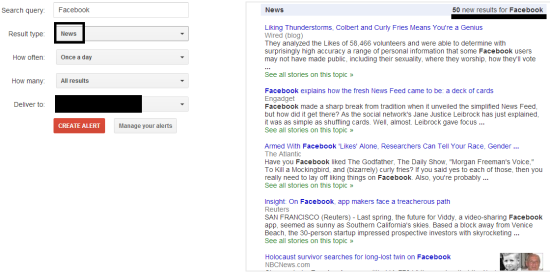 google alerts blog commenting