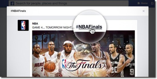 facebook hashtags