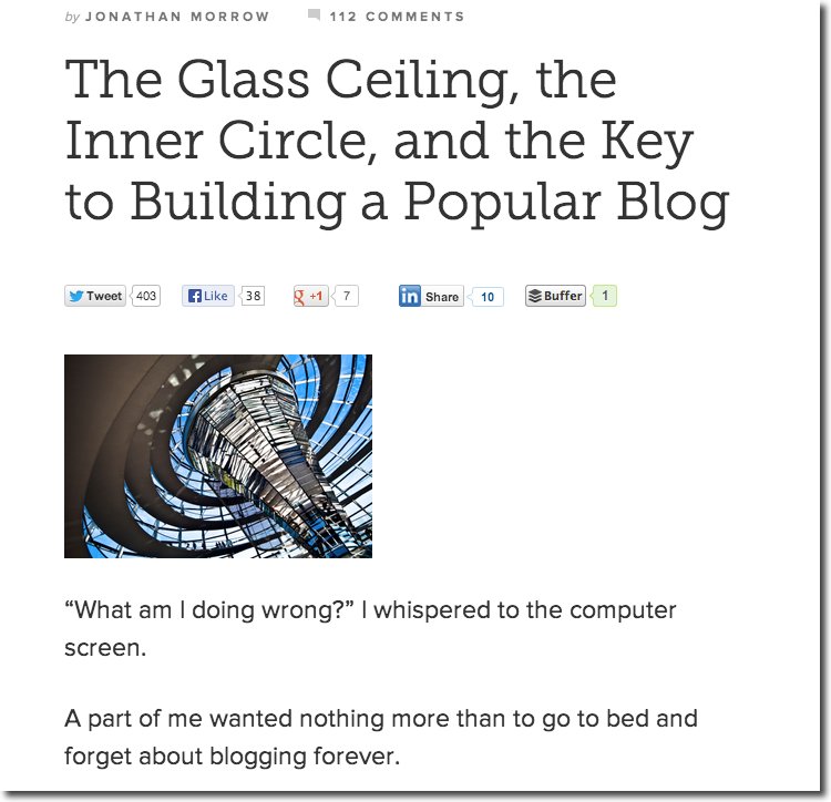 viral content story by jon morrow