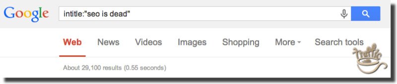 seo is dead google search
