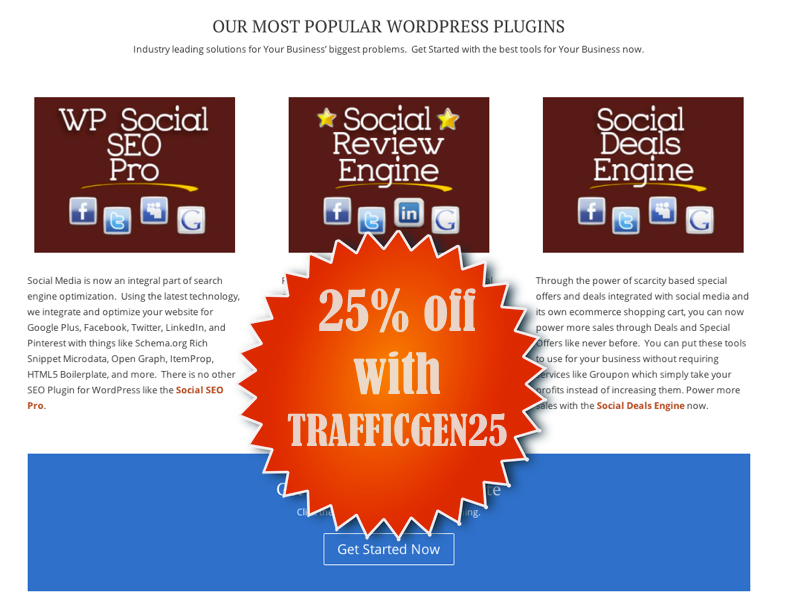 Get 25% off WP Social plugins this Black Friday