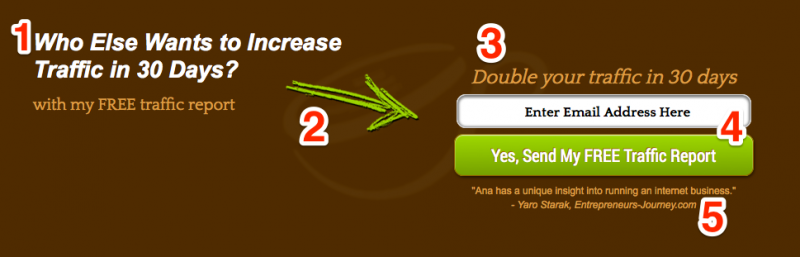 Including an email sign-up form on your homepage is very important.