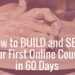 How to create your first online course