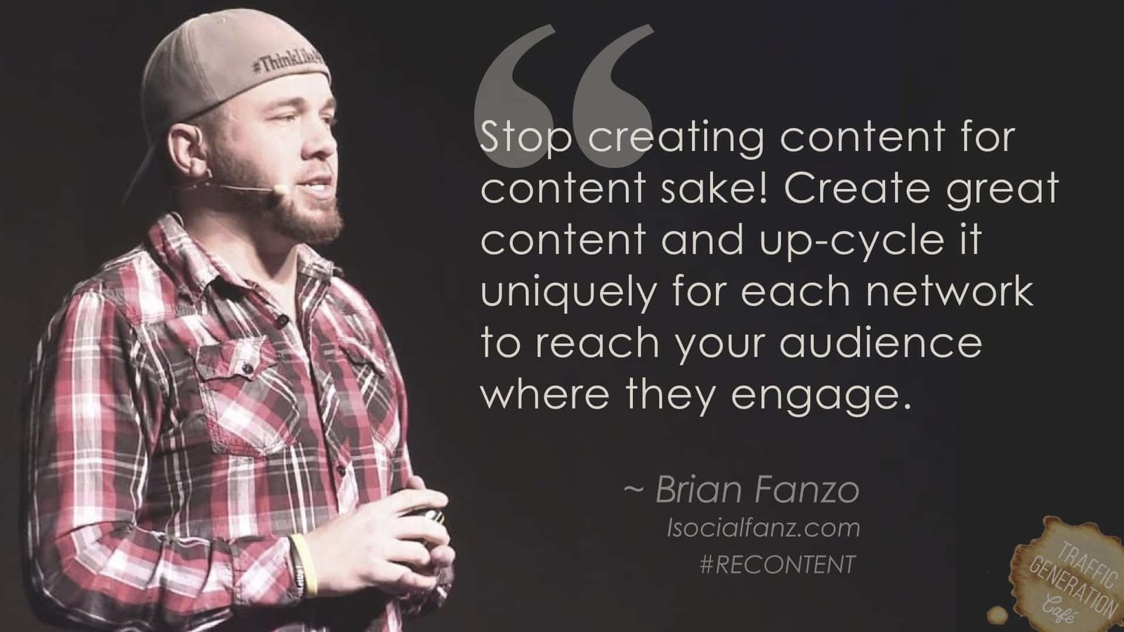 content repurposing by brian fanzo