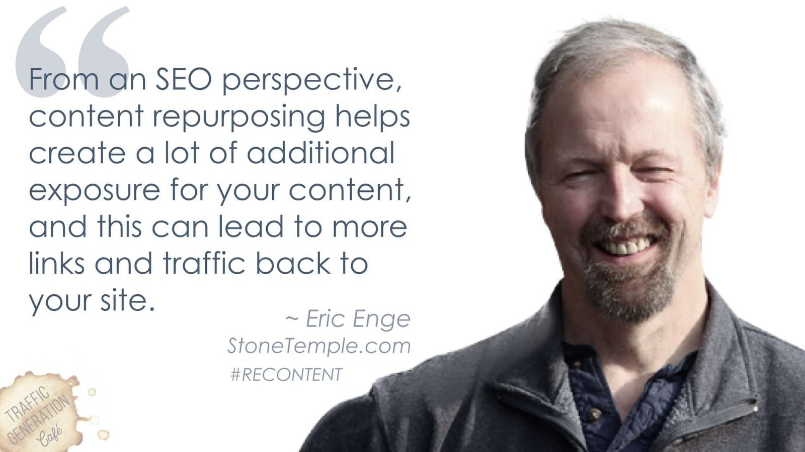 content repurposing by Eric Enge