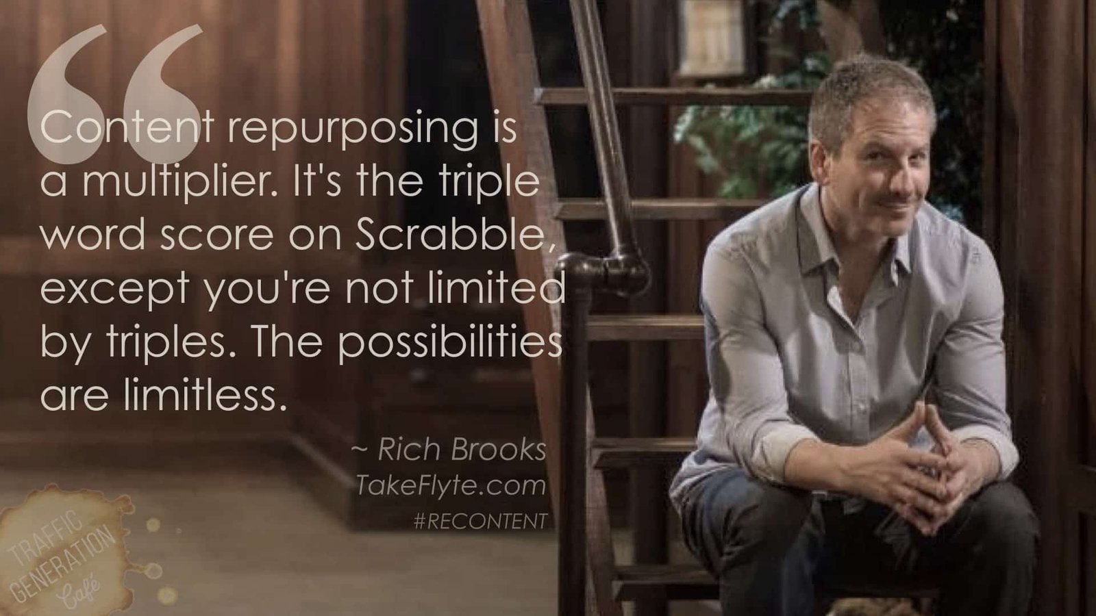 content repurposing by Rich Brooks