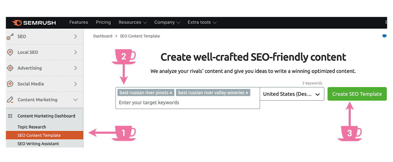 Start using SEO Content Template